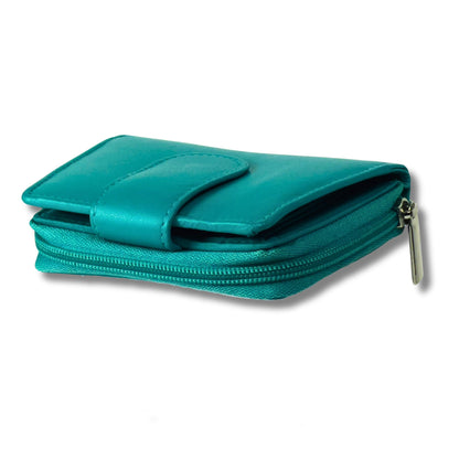 Soft real Nappa Leather RFID Ladies Purse