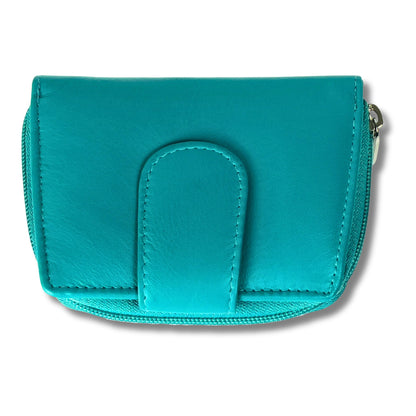 Soft real Nappa Leather RFID Ladies Purse