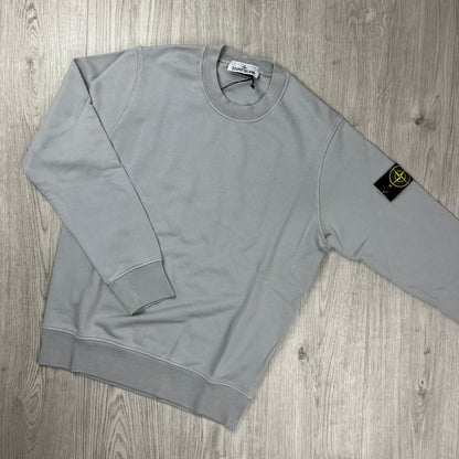 Stone Island Dyed Sweatshirt - Pearl Grey