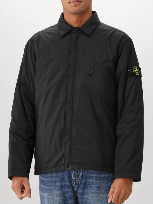 Stone Island Overshirt Zwart Codura Primaloft