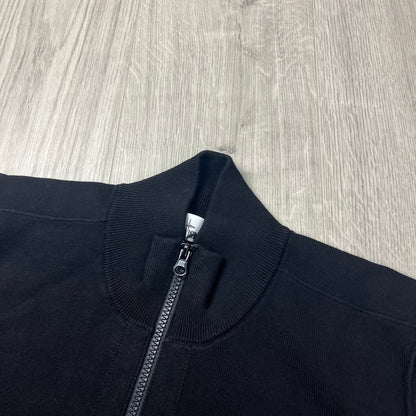 Stone Island Knit Half Zip Fleece - Black