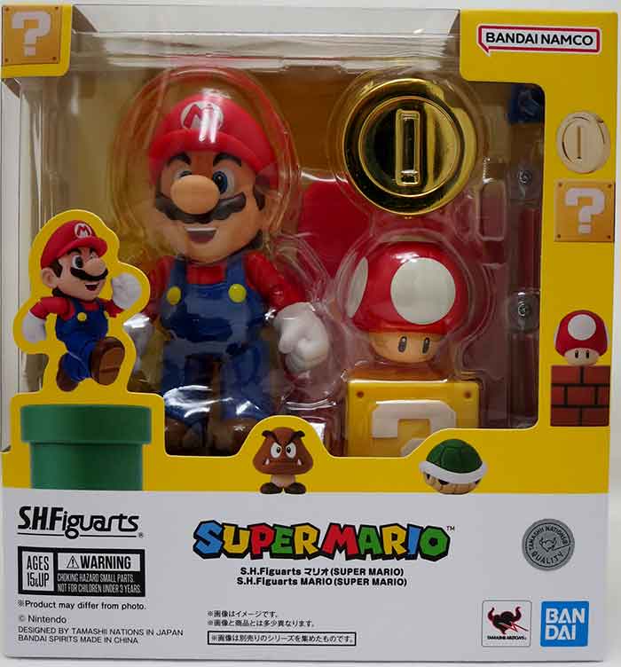 Super Mario 5 Inch Action Figure S.H. Figuarts - Mario Reissue