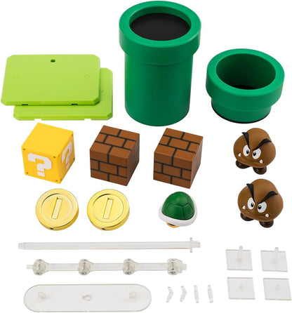 Super Mario 5 Inch Scale Playset S.H. Figuarts - Super Mario Playset