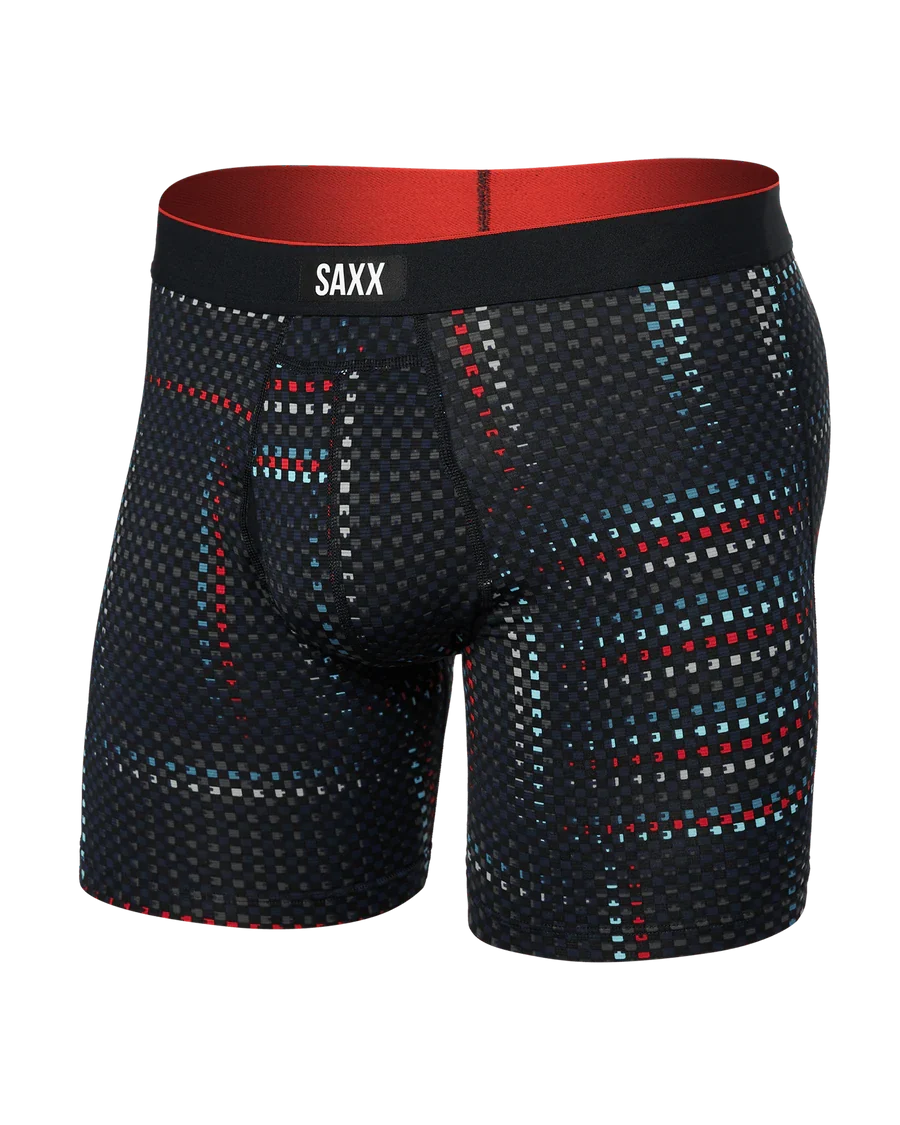 Saxx Multi-Sport Mesh Performance Boxer Brief 6" Men's