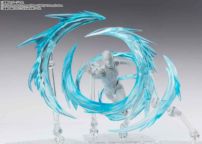 Tamashii Effect 6 Inch Scale Accessory S.H. Figuarts - Effect Wind Blue Version