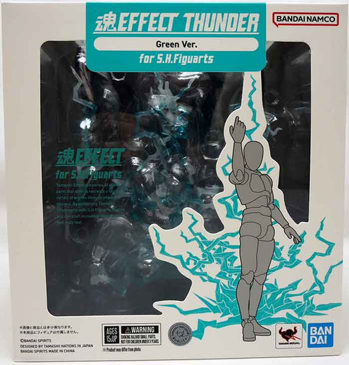 Tamashii Nations 6 Inch Scale Accessory S.H. Figuarts - Thunder Green Effect