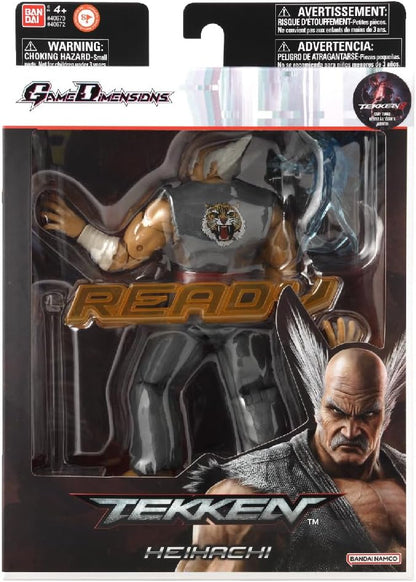 Tekken 6 Inch Action Figure Game Dimensions - Heihachi Mishima
