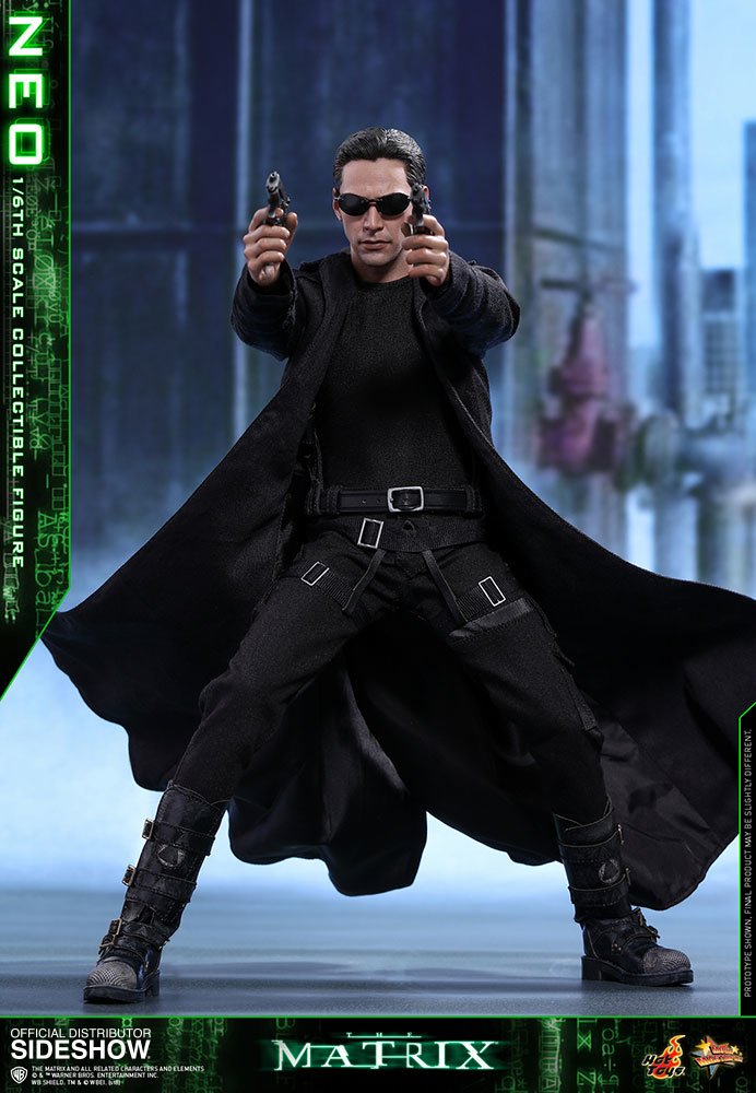 The Matrix 12 Inch Action Figure Movie Masterpiece 1/6 Scale Series - Neo Hot Toys 903302