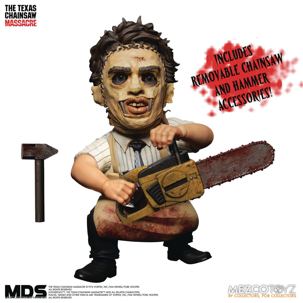 The Texas Chainsaw Masacre 6 Inch Action Figure Stylized Roto - Leatherface