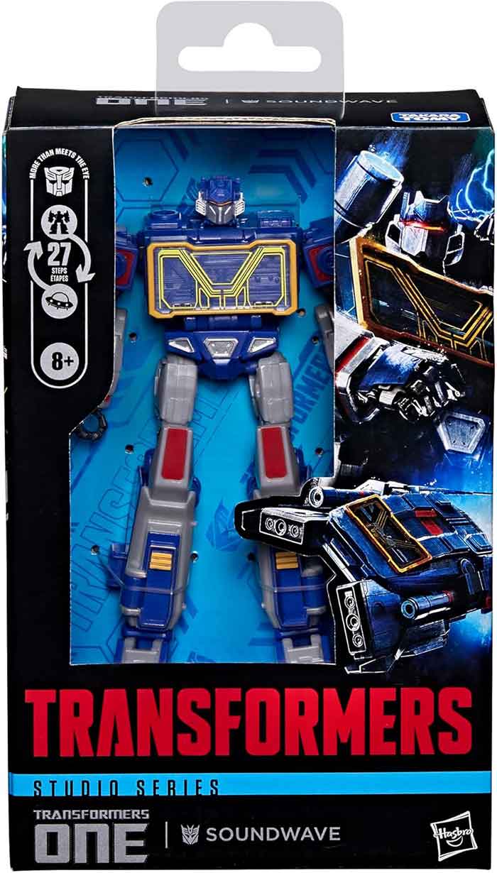 Transformers Studio Series 6 Inch Action Figure Deluxe Class (2026 Wave 5) - Soundwave (Transformers One)