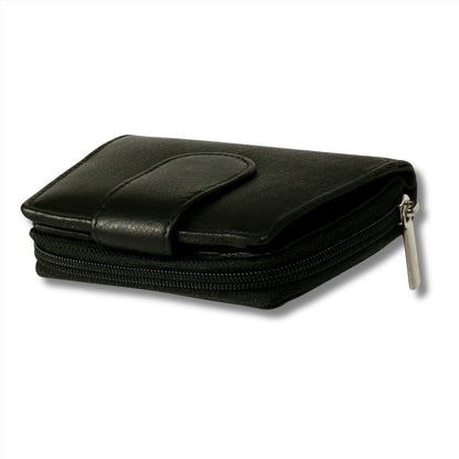 Soft real Nappa Leather RFID Ladies Purse