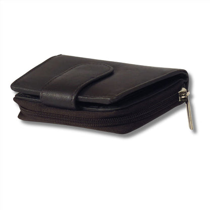 Soft real Nappa Leather RFID Ladies Purse