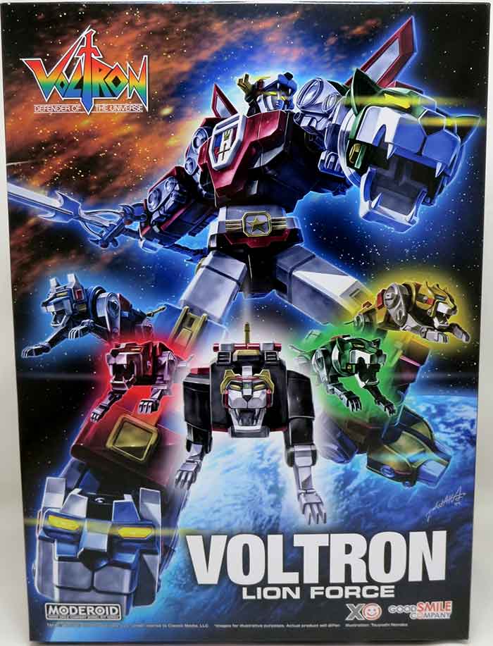 Voltron Of The Universe 8 Inch Model Kit Moderoid - Voltron Reissue
