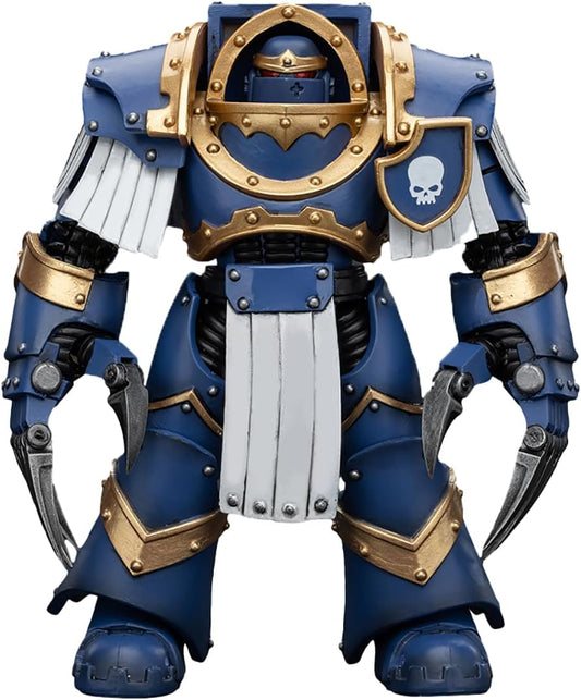Warhammer 40000  5 Inch Action Figure 1/18 Scale  - Ultramarines Cataphractii Terminator Squad Terminator with Lightning Claws