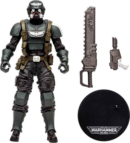 Warhammer 40000 7 Inch Action Figure Wave 6 - Veteran Guardsman